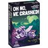 HUCH! Edizione Playpaese, OH NO, WE Crashed, gioco cooperativo in tempo reale, emozionante avventura astronave con 10 pianeti unici, per 1-5 giocatori dai 6 anni in su