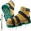 HSLighting Arieggiatore per Prato Scarpe, Arieggiatore Prato con Cinghie per un'Aerazionce Efficace del Terreno Aeratore Giardino Scarificatore Manuale Taglia Unica con Punte Resistenti per Cortile e Patio