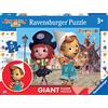 Ravensburger Puzzle Pinocchio, Puzzle 24 Giant Pavimento, Puzzle per Bambini, Età Consigliata 3+, Stampa di Alta Qualità, 03124 5, Multicolore