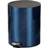 Generic Cestino Bagno Pattumiera capacità da Acciaio Inox & Chiusura Morbida I Pattumiera Bagno Cestini Bagno Cestino Spazzatura Bagno Bidoncino Bagno I Bidone Bagno Secchio Bagno con Coperchio(Blue,14L)