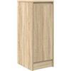 vidaXL Credenza Rovere Sonoma 29,5x34x76 cm in Legno Multistrato, armadietto, credenza, Armadio da corridoio, Buffet, Armadio da Cucina