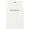 Emporio Armani Canotta Intimo Donna Quotidiano Cotone Bianco L, Bianco, L