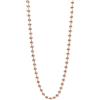 Purelei® Anxiety Fidget Bubble Collana - Catena a sfere regolabile in acciaio inox (placcato oro 18 carati, argento, oro rosa) | Elegante gioiello per stratificare e alleviare lo stress (oro rosa)