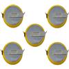 EASTCELL 5 batterie RF CMOS BIOS BR / CR2032-HF con linguetta di saldatura da 3 V per PC usa e getta v