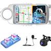NHOPEEW 2G+64G Android Autoradio per Toyota Yaris 2012-2020 - Senza fili Carplay e Android Auto - 9 pollici Android Stereo con WiFi EQ GPS Mirror Link FM RDS + AHD Telecamera posteriore&Mic
