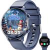 Hwagol Smartwatch Uomo Donna, 1.39 HD Orologio Smartwatch con Sonno/SpO2/Cardiofrequenzimetro, Rotondo Orologio Contapassi Donna con 140+ Sportive, Smart Watch Chiamate Compatibile per iOS Android