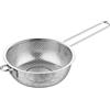 BELOWSYALER Scolapasta in acciaio inox a maglie fini per filtrare e drenare efficacemente vari ingredienti