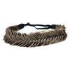 BOBIYA - Fascia per capelli sintetici a coda di pesce, classica, trecce intrecciate, elasticizzata per donne e ragazze, accessorio di bellezza (Marrone cenere)