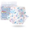 CutiePlusU Pannolini per adulti - 10 pezzi, Slip incontinenza monouso con alette per donne e uomini, massima assorbenza notturna - Rocking Fun (M 71-96CM)