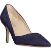 Marc Fisher Women's Tuscany Pump, Dark Blue Suede, 6.5