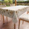 PETTI Artigiani Italiani - Tovaglia Antimacchia Rettangolare Copritavolo Cucina Disegno Magnolia X24 Posti (140x450 cm) 100% Made in Italy