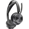 ‎Hewlett Packard Poly Voyager Focus 2 - Cuffie USB C certificate Microsoft Teams + adattatore USB