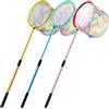 KAHEIGN 3 Pezzi Retini da Pesca per Bambini, 95CM Retino per Farfalle Telescopico Retino per Foglie da Piscina Estensibile da 68CM a 95CM -per Bambini Cattura Insetti Farfalle Pesci Uccelli (3 Colori)
