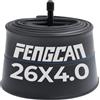 FengCan 26x3.5 26x4.0 camera d'aria per bicicletta 89/102-559 ispessita, 26 pollici tubo bici 26x3.50 26x4.0 Camere d'aria bicicletta da strada/mountain/ebike 26x3.5-4.0, AV32mm valvola Schrader (uno)