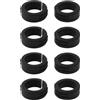 LT Easiyl 8x Guarnizione Di Montaggio Anteriore Esterna Anello Rondella Manubrio Bicicletta Da 35 A 31,8 Mm/da 35 A 25,4 Mm Compatibile Con IGPSPORT