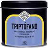 THE DOPPEL Co Triptofano con Melatonina e Magnesio + Vitamina B6, B5, B3 + Spirulina - 180 Capsule - 0,89 mg di Melatonina - 300 mg di Triptofano per il Buon Sonno - Energia, Concentrazione
