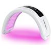 Elitzia Photon - Maschera per terapia della luce a LED, 6 colori, con viso, collo, corpo, mani, cura della pelle, pieghevole, per terapia della luce rossa, 182 perline con lampada a LED
