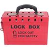 Topiky Cassetta di Sicurezza per Gruppo di Lockout Tagout, Cassetta di Sicurezza Portatile per Lucchetti per Gruppi di Sicurezza, Cassetta di Sicurezza per Gruppi di Lockout Tagout