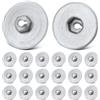 Kunxing Dadi isolanti termici, per BMW Mini 1-7 X1-X7, con protezione dal calore (ø30 mm, 20 pezzi)
