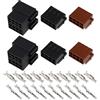 EMSea 2 set di cavi audio per auto, 16 pin, adattatore per autoradio con connettore ISO a 16 pin per riparazione connettore ISO