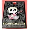 Hard Rock Cafe Tokyo UYENO EKI 2025 Panda Spring Sakura Pin Badge Limited New