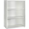 Composad | Libreria Bassa della Linea DISEGNO Con 2 Ripiani Regolabili, Libreria Scaffale Moderna, (LxAxP) 81,60x111,90x35,70 cm Bianco Laccato, Studio, Soggiorno, Ufficio, Made in Italy
