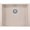 Plados ON5610ST-94 Lavello 1 Vasca installazione sottotop 560 x 435 mm Serie One 56-10 ST sotto-top finitura 94 MicroULTRAGRANIT AVENA
