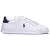 POLO SPORT POLO RALPH LAUREN Sneaker donna bianca/blu in pelle