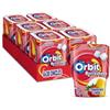 Orbit Refreshers, Gomma da Masticare Fragola-Limone, Snack Senza Zucchero, con Xilitolo, per Denti Sani e Puliti, 6 Barattoli da 30 Compresse