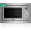Svan Microonde 20 litri con Grill Inox SMWI2701DGX. 700 W, griglia 1000 W, 8 programmi, modalità scongelamento, rivestimento interno, facile pulizia, timer 95 min.