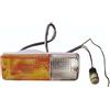 PROPOSTEONLINE Fanale realizzato per Suzuki SAMURAI SJ 410 dal 1986 al 1995 anteriore Destro Luci Bianco e Arancio