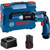 Bosch Professional 12V System Avvitatore per cartongesso a batteria GTB 12V-11 (incl. 2 batterie GBA 12V 2.0Ah, caricabatteria GAL 12V-20, 1 inserto cacciative (bit) PH 2, in L-BOXX 102)