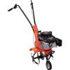 Boudech Tukang 140 - Motozappa per Orto a Scoppio a Benzina 4 tempi 2.5HP Motore 140cc con 4 Frese Ø30 cm 16 lame Larghezza di lavoro 37 cm Profondità di lavoro 30 cm