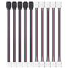 Amefil 8mm 4 pin kit, 5x LED bar-to-bar connettore, 5x controller RGB connettore LED per il controllo della lampada 5050