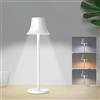 Jueholla Mini Lampada da Tavolo Senza Fili, 3W 3000mAh, Materiale Metallico