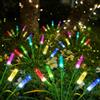 Beedove Lampade solari per esterni, 2 pezzi 6 LED colorate canne, luci solari da giardino, per esterni, nuove modalità opzionali Swaying Light, luci solari da giardino per esterni, IP65, resistenti alle