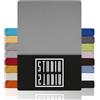 STUDIO Basic Lenzuolo con Angoli Set di 2 Singolo - Lenzuolo Sotto Elastico 100x200cm Jersey 100% Cotone Pettinato - Argento - OEKO-TEX 100 - Per Materassi 15-25 cm, Letti Standard & a Molle