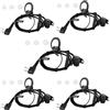 HYSHIKRA Cuffie Walkie Talkie, Auricolare compatibile con G6 G7 / PRO G9 / PRO G12 GXT250 GXT550 GXT650 LXT80 (Black G, 5)