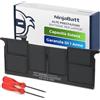 NinjaBatt Batteria A1465 A1370 per Apple Macbook Air 11 [Metà 2011 2012 2013 Inizio 2014 2015 2016 2017 Anni] A1495 A1406 - Alta Capacità [5100mAh/39Wh/7,6V]