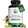 Green Naturals Rutina & Meliloto - 500 mg + 500 mg al giorno - 180 capsule | Rutina 95% (Sophora japonica) · Meliloto (Melilotus) · Vegan · Scorta 3 mesi