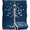 LOGOVISION The Lord Of The Rings Tree Of Gondor Coperta super morbida al tatto setoso - 152 x 127 cm