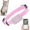 Generico Collare GPS Per Gatti | Localizzatore Antiperdita Gattini Con Collare Regolabile, gps per cani senza abbonamento, Accessorio Confortevole Per Localizzare Animali Domestici Di Tutte Le Taglie (Rosa)