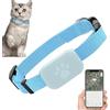 Generico Collare GPS Per Gatti | Localizzatore Antiperdita Gattini Con Collare Regolabile, gps per cani senza abbonamento, Accessorio Confortevole Per Localizzare Animali Domestici Di Tutte Le Taglie (Blu)