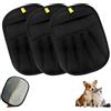 Mizijia 3 Pezzi Pet Hair Remover Glove, Yomi Pet Guanto, Guanto Elettrostatico Peli Gatto, Guanto Rimuovi Peli Animali, Double-Sided Magnetico Pet Hair Remover Glove