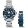 BODERRY Orologio Automatico da Uomo con Movimento Giapponese, Cassa in Titanio e Bracciale, Vetro Zaffiro, Impermeabile fino a 200 m, Super LumiNova Svizzero e Corona a Vite