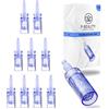 P-Beauty Cosmetic Accessories | Dermapen 9 Pins A6 cartucce ad aghi di ricambio per la penna elettrica dell'auto, Microneedling, adatte per dispositivi Dermapen A6, 10 pezzi (9 pennelli)