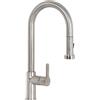SCHOCK | Miscelatore Aquaalto con Doccia Estraibile a Doppio Gestto Professional, Inox Ottico, h443