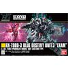 BANDAI SPIRIT Gundam Side Story The Blue Destiny HGUC Blue Destiny Unit 3 EXAM Model kit Robot