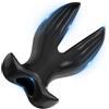 BDSMJOY Plug anale cavo, Dilatatore anale a forma di V, Plug Anale-Dilatatore Donna, Donne Uomo Coppia Dilatatori Anali SexToy, Plug Anali Sexytoysys per coppie principianti professionali (M)