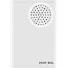 YAVIS Campanello porta cablato 90 dB Allarme cablato DC 12 V Ufficio, Villa, Casa controllo accessi Sistema di Sicurezza Bianco